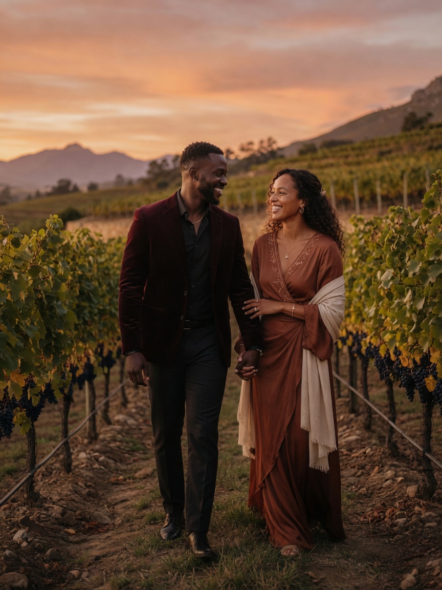 Vineyard walk